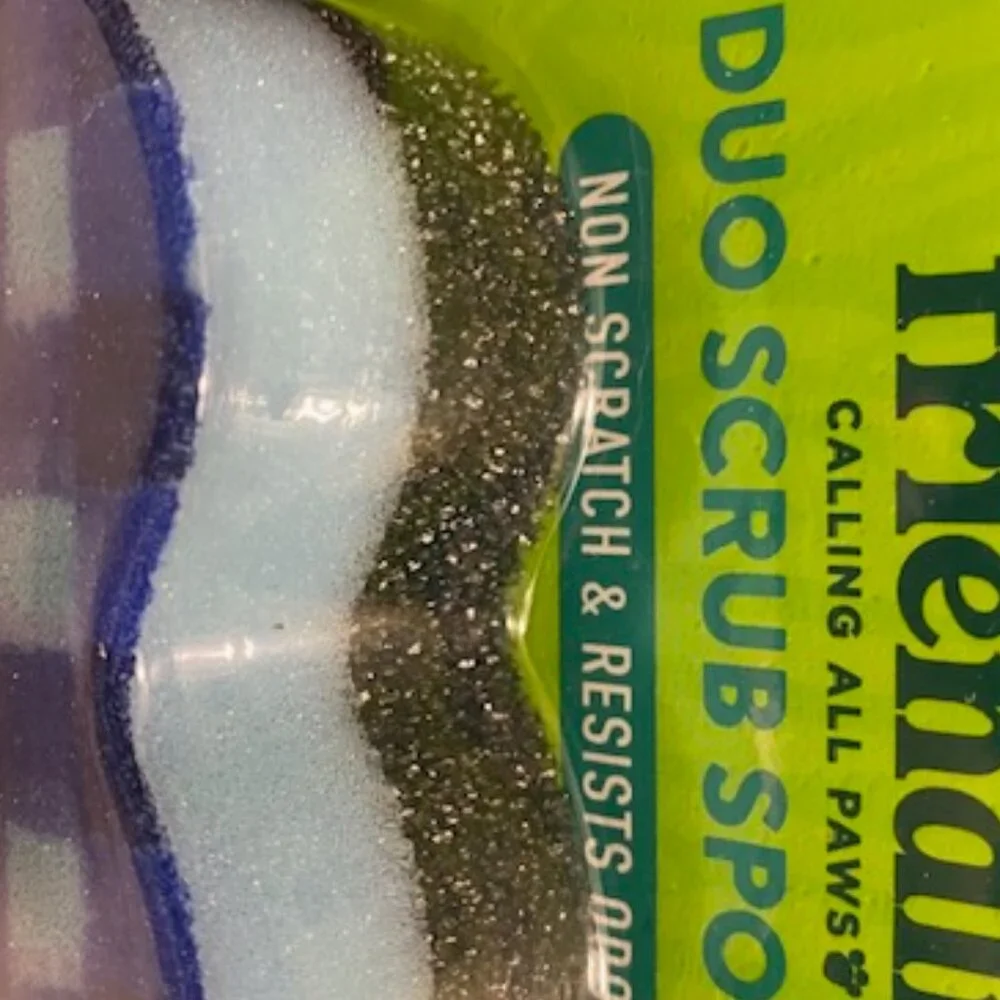 friendli: DUO SCRUB SPONGE